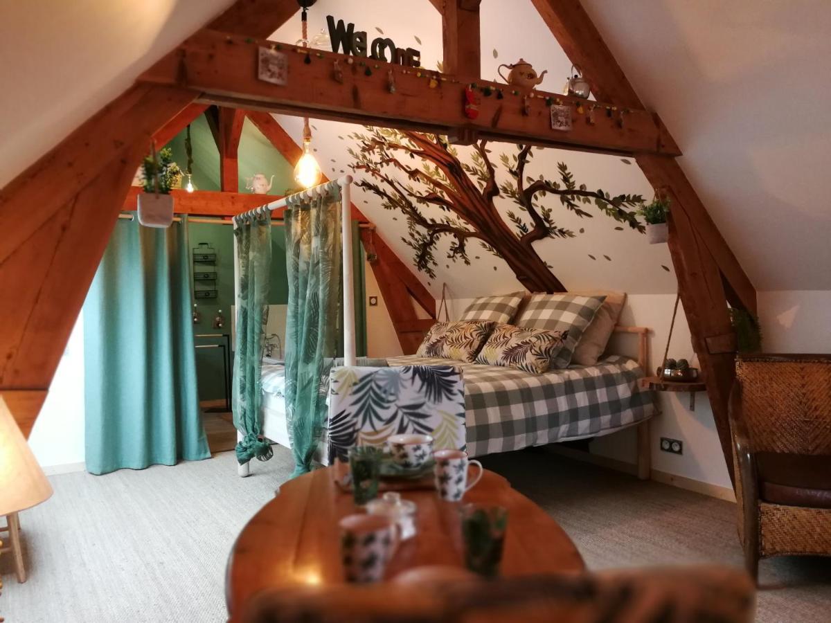 Bed and Breakfast L'Arbre A The Honfleur Exterior foto